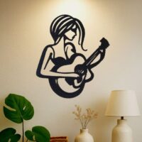 Woman Playing Guitar