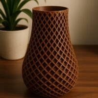 Double Spiral Vase