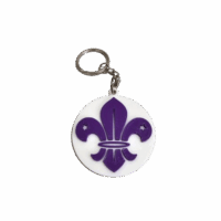 Scouts Badge Fleur De Lis Keychain