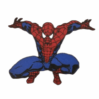 Spiderman Jumping Wall Art