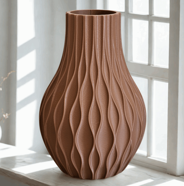 Wavy Flower Vase