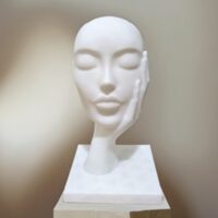 Woman Hand Resting Sculpture